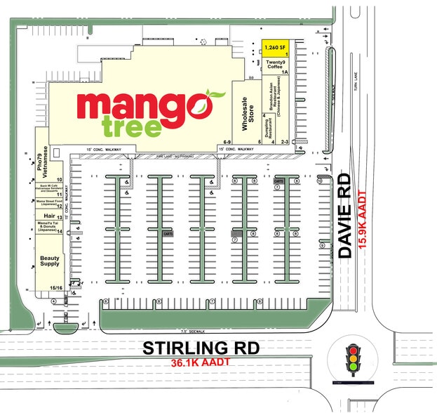 6401-6493 Stirling Rd, Davie, FL for lease - Building Photo - Image 3 of 15