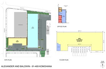 91-469 Komohana St, Kapolei, HI for lease Site Plan- Image 1 of 1
