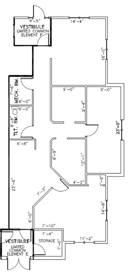 93 S Pioneer Rd, Fond Du Lac, WI 54935 - Unit 200 -  - Floor Plan - Image 1 of 1