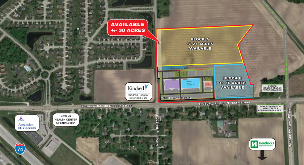 Brownsburg Indiana Zoning Map County Road 600 @ County Road 900 E, Brownsburg, In 46112 - Land For Sale |  Loopnet