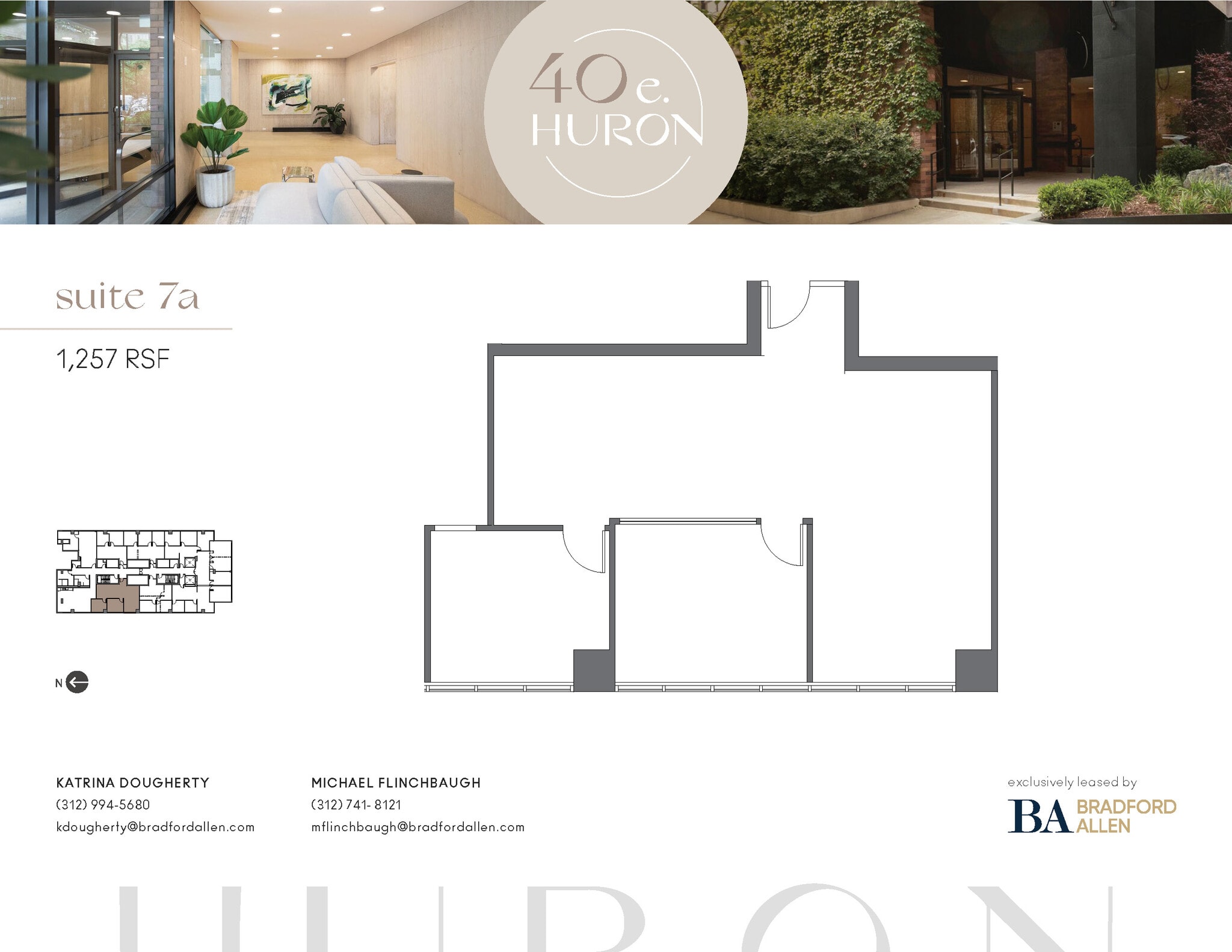 40 E Huron St, Chicago, IL for lease Floor Plan- Image 1 of 1