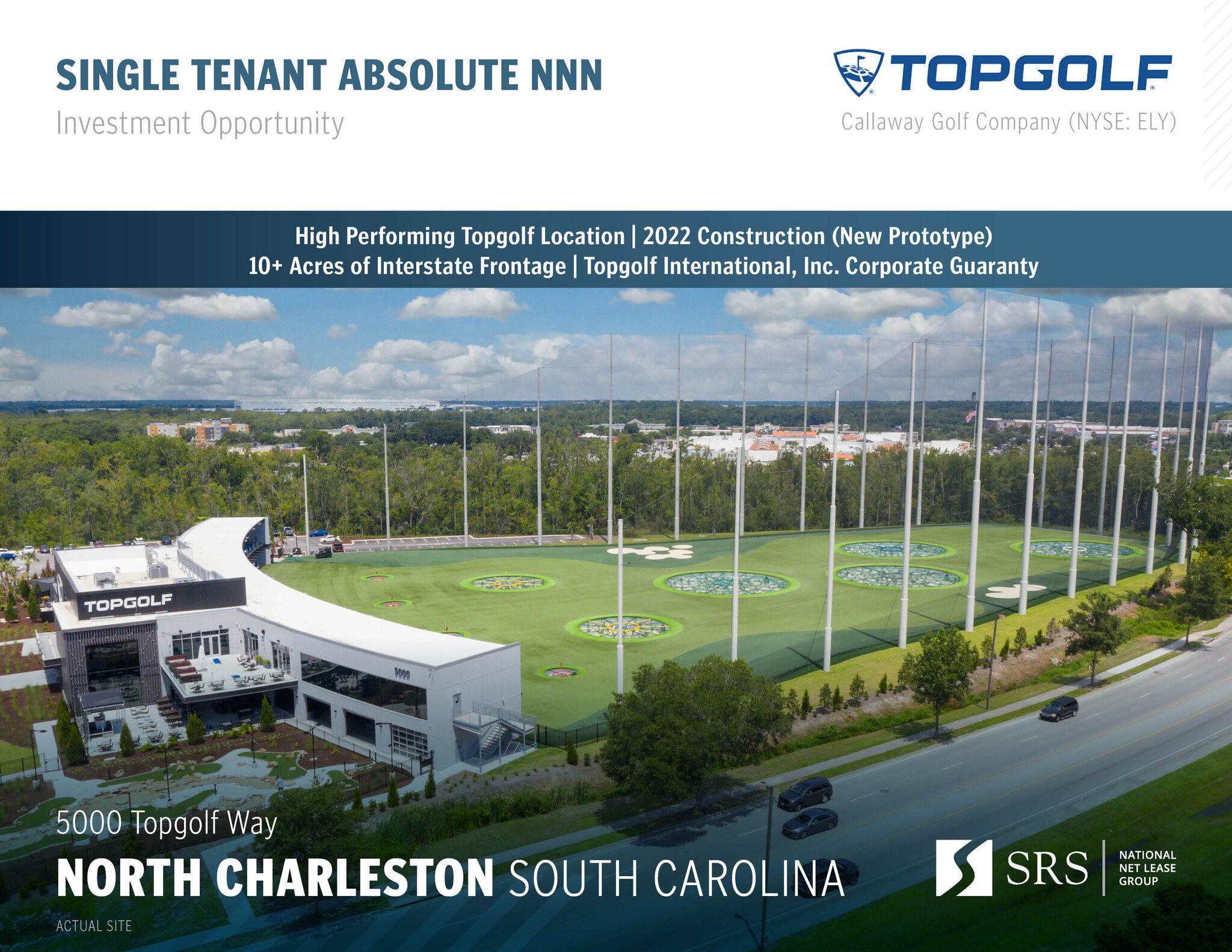 5000 TopGolf Way, North Charleston, SC for sale Building Photo- Image 1 of 11