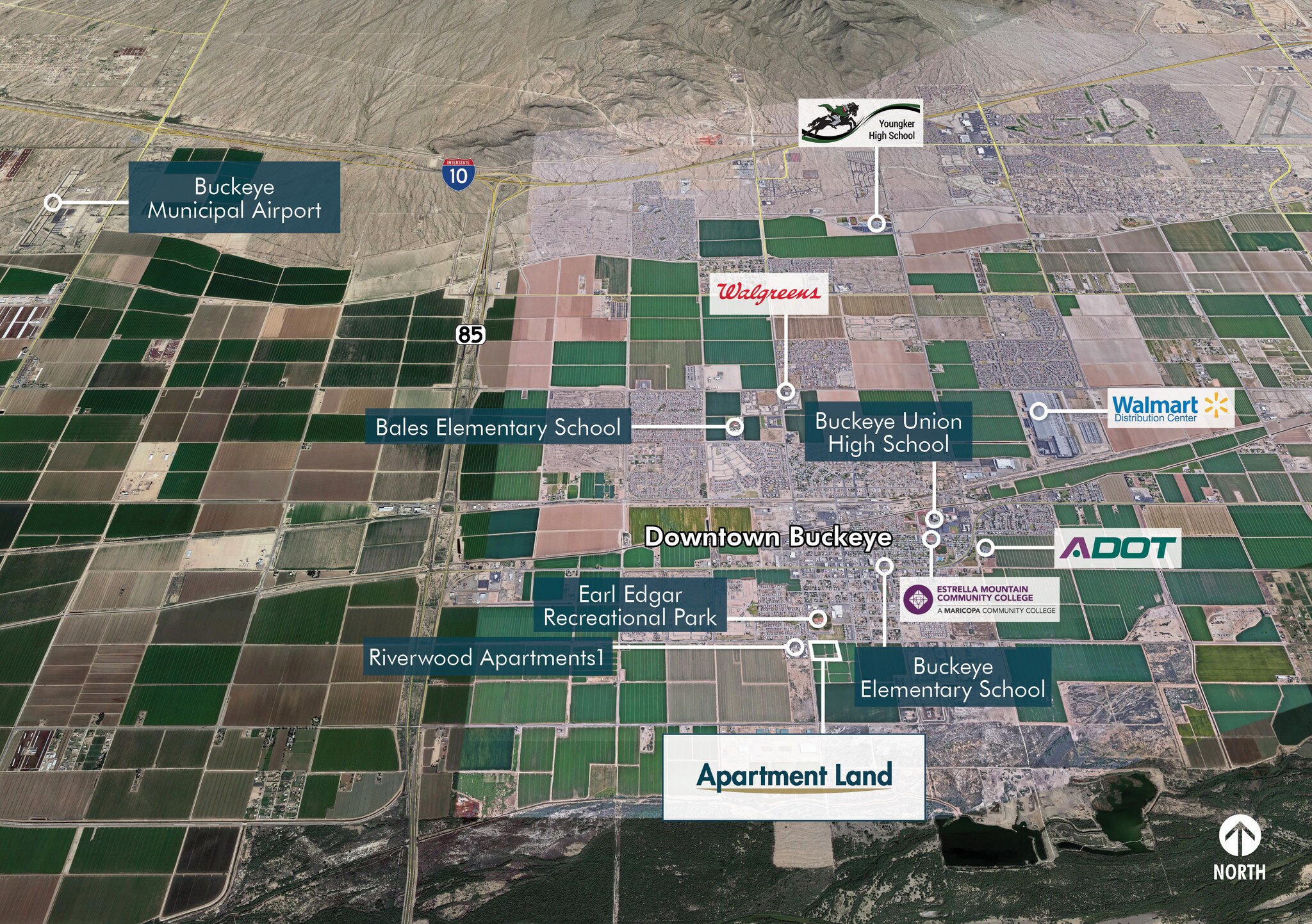 SEC S Miller Rd & E Irwin (Beloat) Rd, Buckeye, AZ for sale Primary Photo- Image 1 of 1