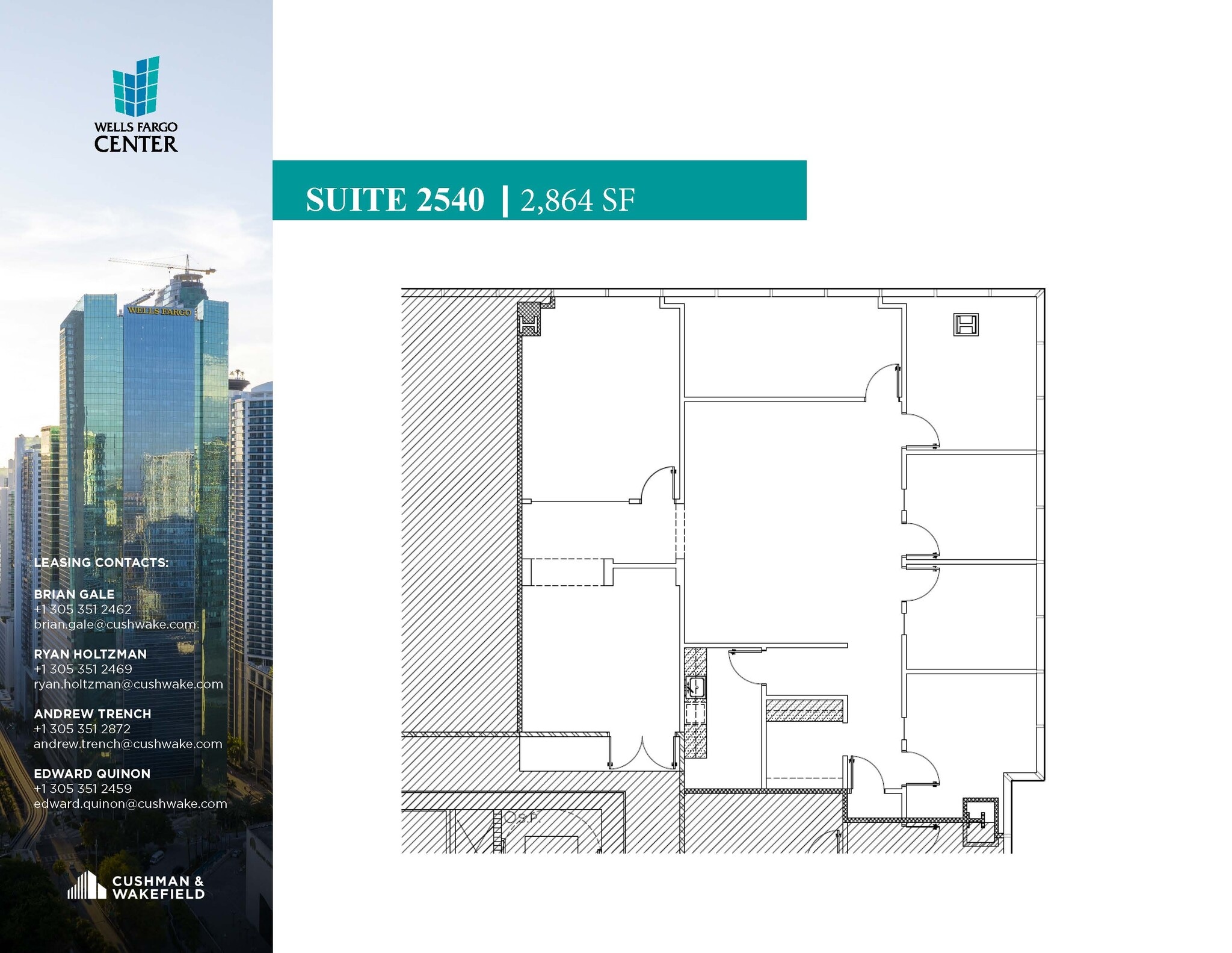 333 SE 2nd Ave, Miami, FL for lease Floor Plan- Image 1 of 1