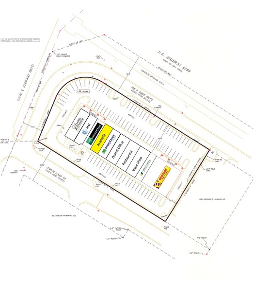 41162-41240 Us-280 Hwy, Sylacauga, AL for lease - Site Plan - Image 2 of 3