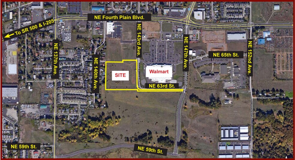 NE 143rd Ave, Vancouver, WA for sale - Aerial - Image 1 of 1