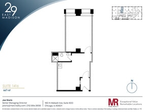 29 E Madison St, Chicago, IL for lease Floor Plan- Image 1 of 1