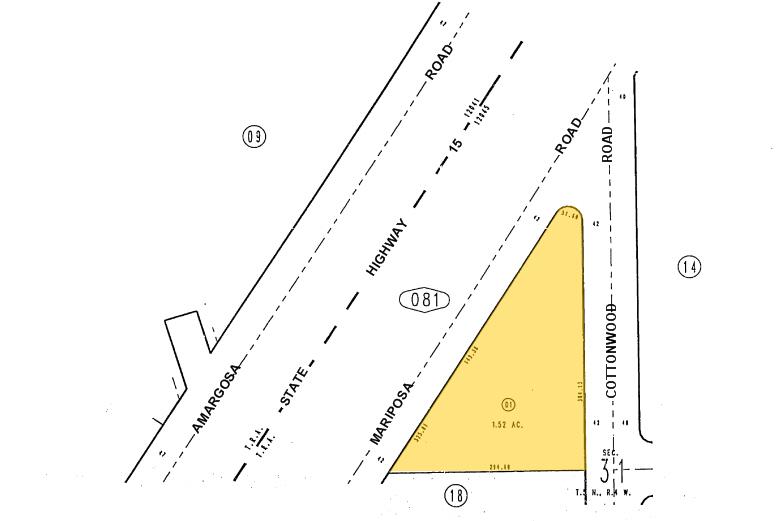 12555 Mariposa Rd, Victorville, CA for lease - Plat Map - Image 3 of 12