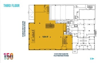150 N State St, Chicago, IL for lease Floor Plan- Image 1 of 1
