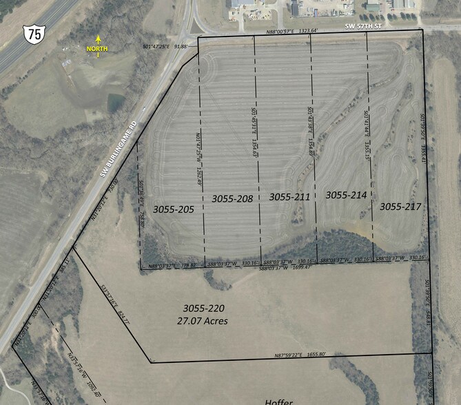57th & Burlingame Rd, Topeka, KS 66619 Land for Sale