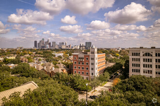 4119 Montrose Blvd, Houston, TX - aerial  map view