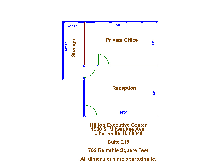 1580 S Milwaukee Ave, Libertyville, IL for lease Floor Plan- Image 1 of 1