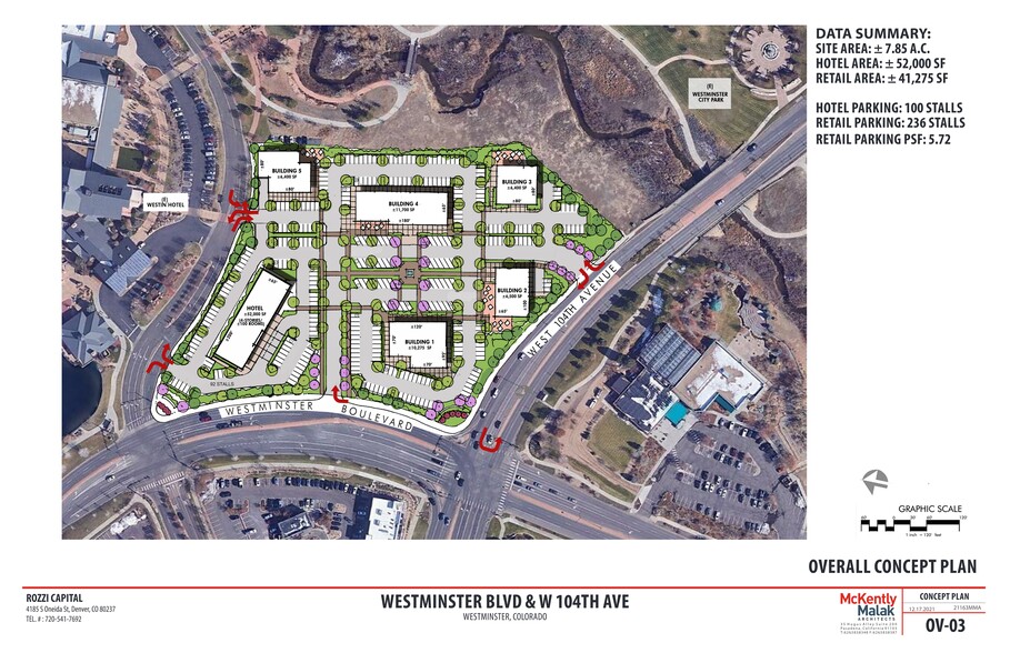 NEC of Westminster Boulevard and 104th Ave, Westminster, CO for lease - Site Plan - Image 2 of 2