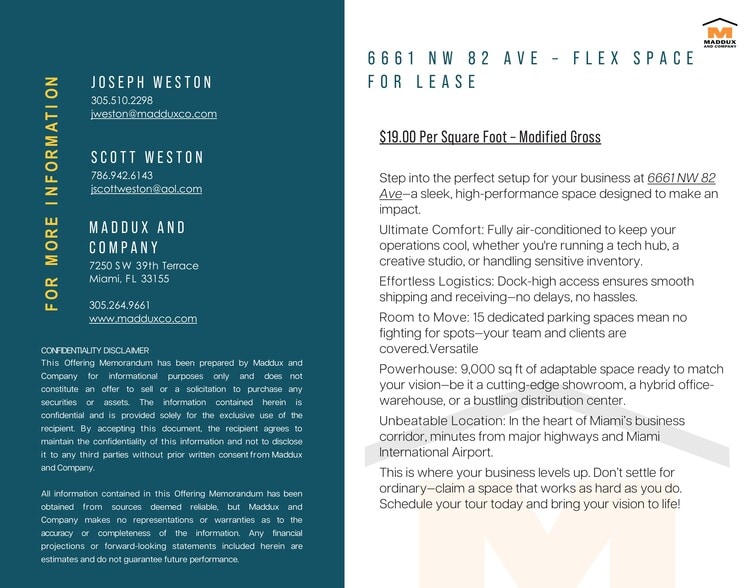 6991-6995 NW 82nd Ave, Miami, FL for lease - Building Photo - Image 2 of 5