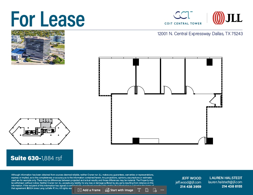 12001 N Central Expy, Dallas, TX for lease Floor Plan- Image 1 of 1