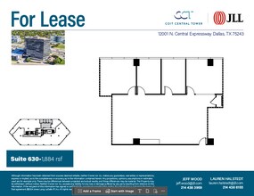 12001 N Central Expy, Dallas, TX for lease Floor Plan- Image 1 of 1