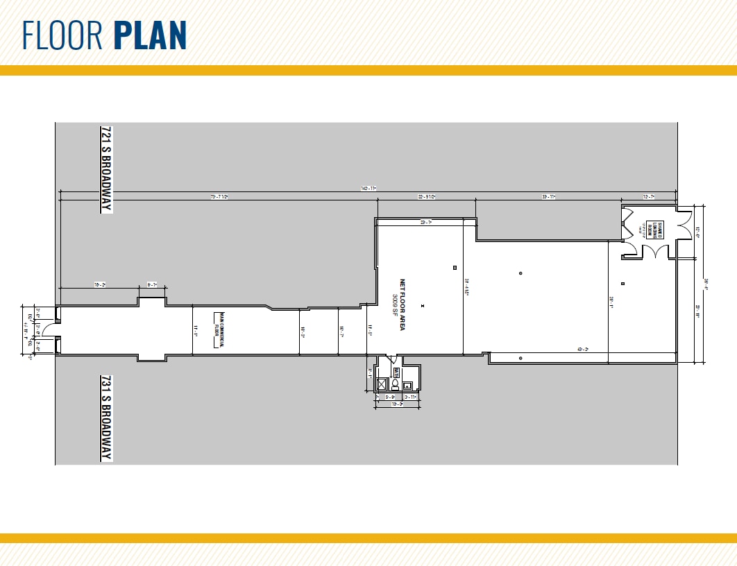 723 S Broadway, Baltimore, MD for lease Floor Plan- Image 1 of 1