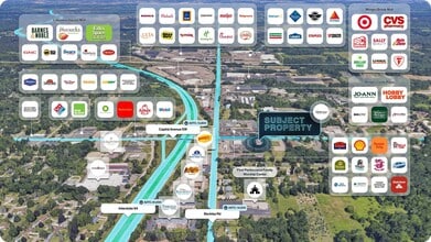 2838 Capital Ave SW, Battle Creek, MI - AERIAL  map view