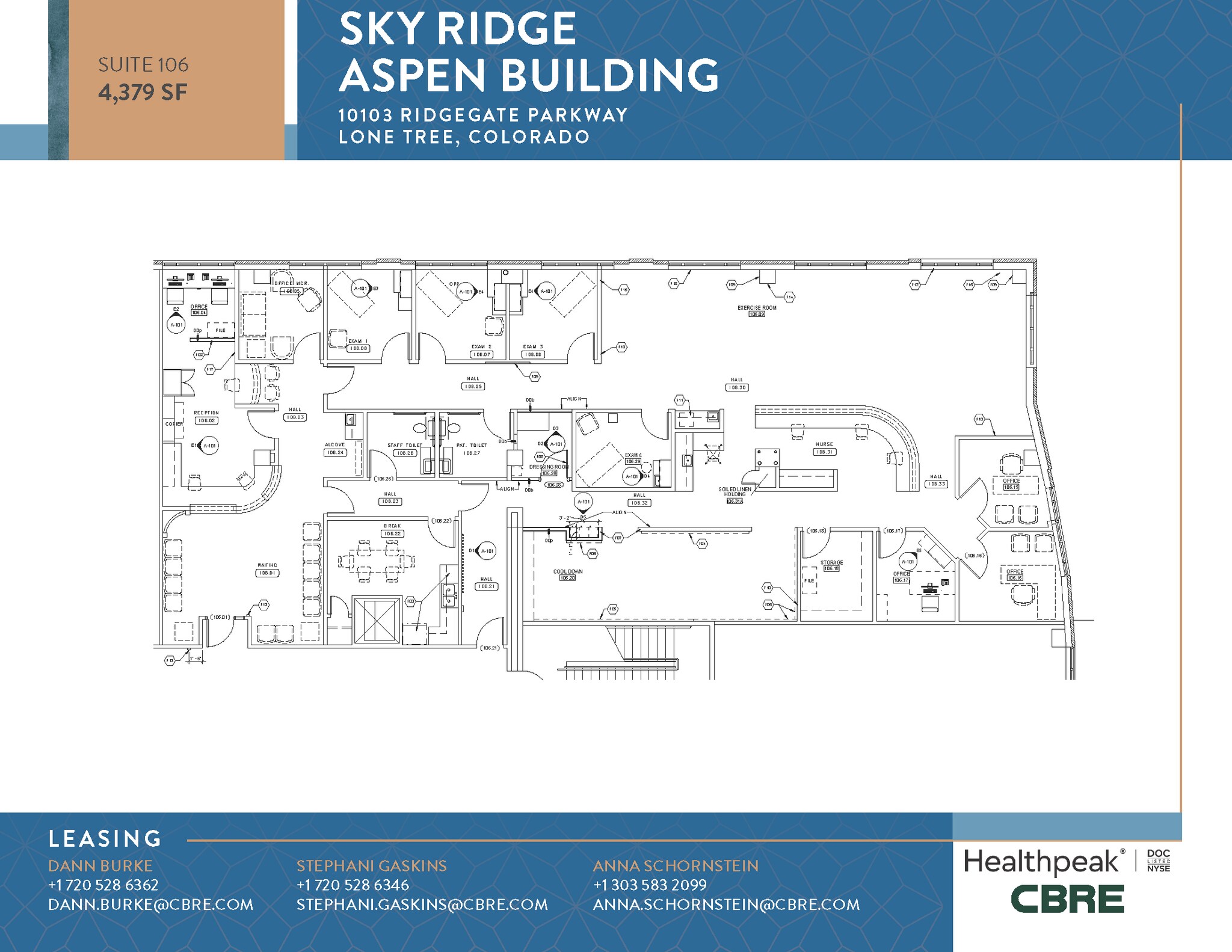 10535 Park Meadows Blvd, Lone Tree, CO for lease Floor Plan- Image 1 of 4