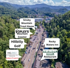 330 Parkway, Gatlinburg, TN for lease Aerial- Image 1 of 6
