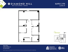 2490 W 26th Ave, Denver, CO for lease Floor Plan- Image 1 of 2