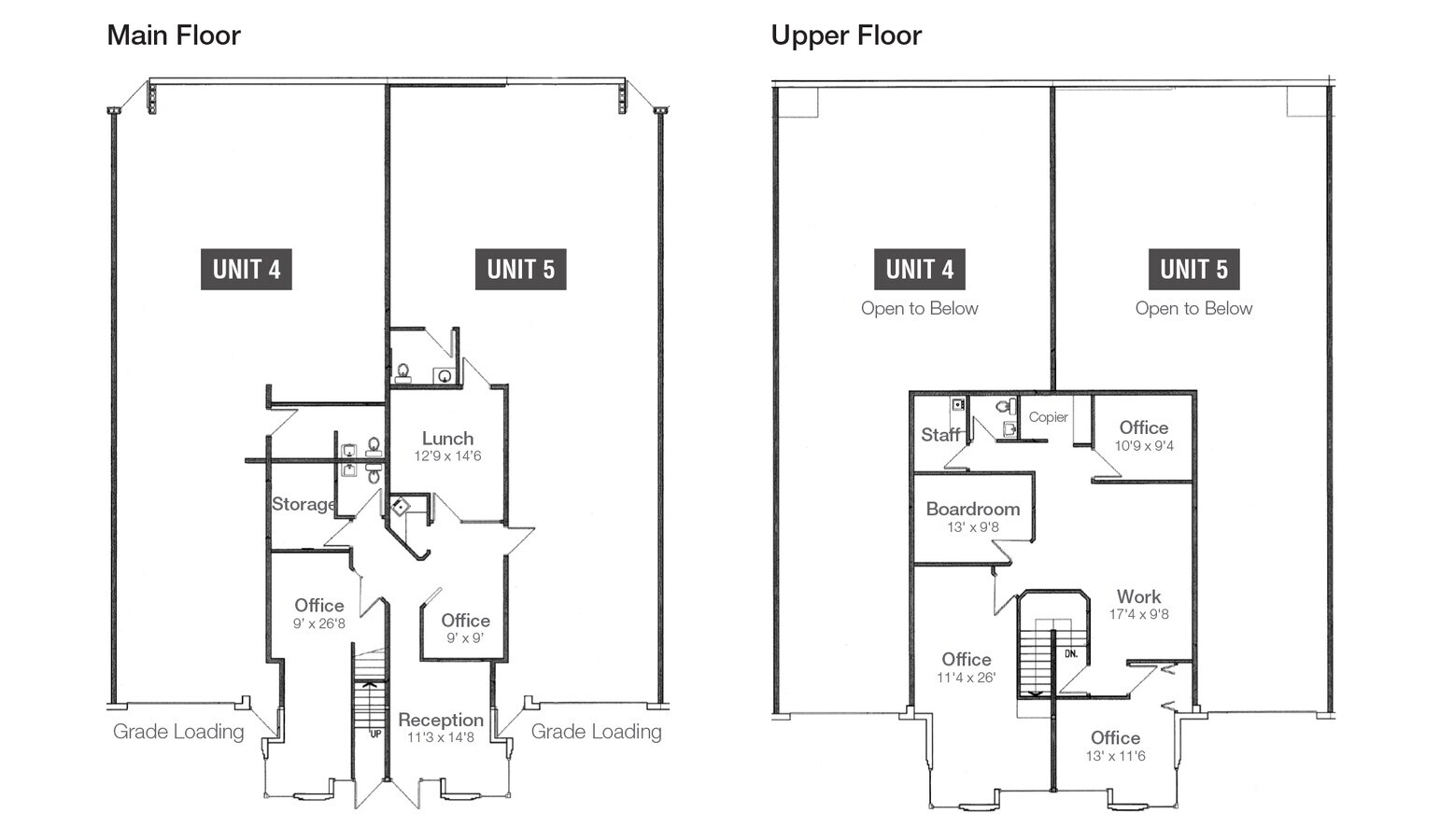 2345 Windsor St, Abbotsford, BC V2T 6M1 - Unit 4 & 5 - - Floor Plan - Image 1 of 1