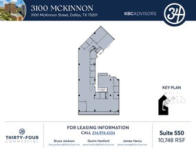 3100 McKinnon St, Dallas, TX for lease Floor Plan- Image 1 of 1
