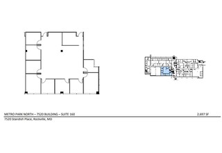 7529 Standish Pl, Rockville, MD for lease Floor Plan- Image 1 of 1