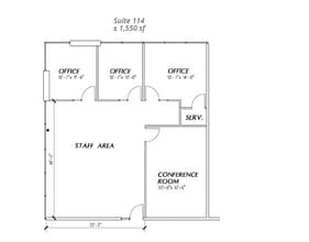 3701 Pegasus Dr, Bakersfield, CA for lease Floor Plan- Image 1 of 1