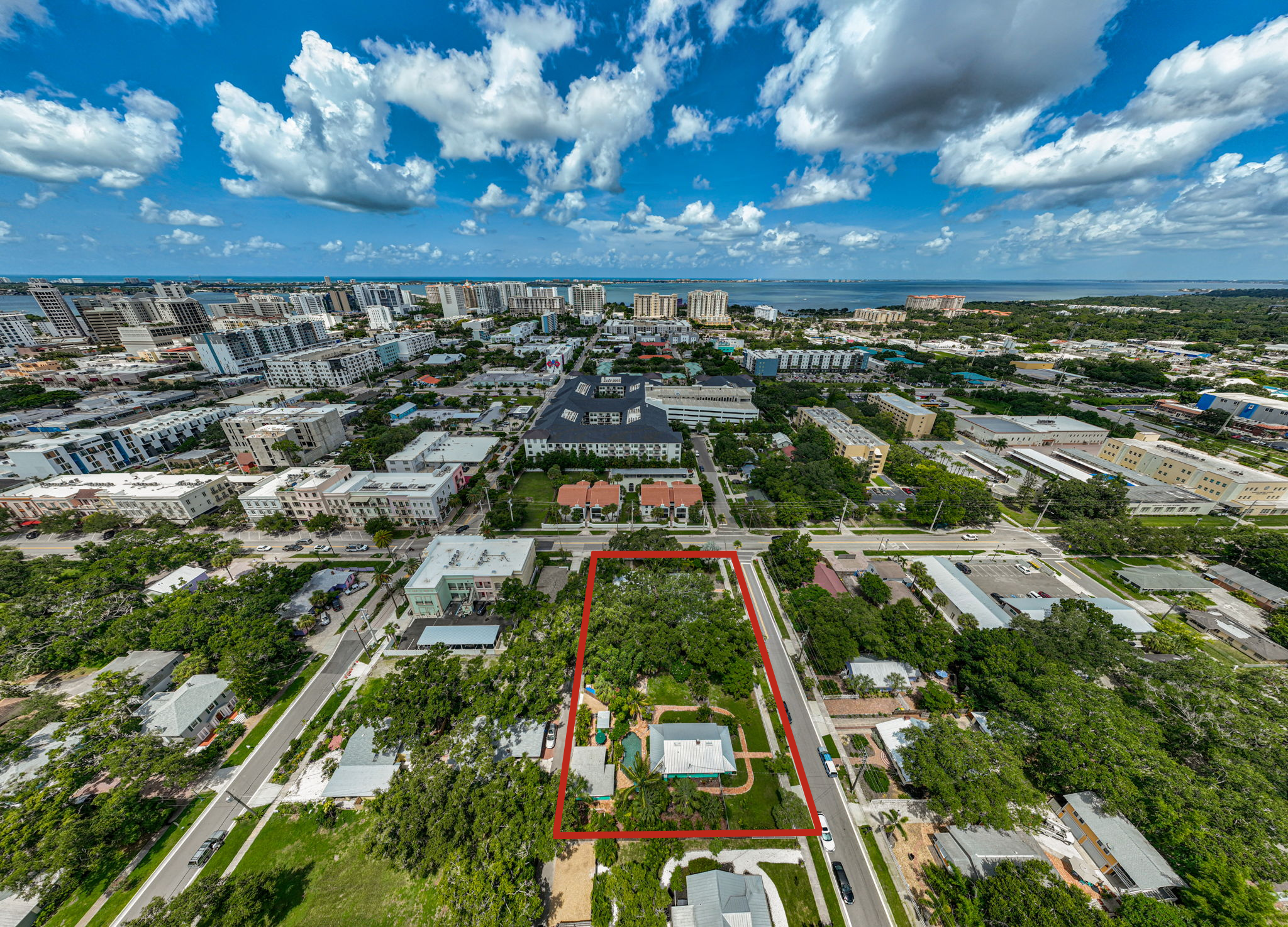 628 N Orange Ave, Sarasota, FL for sale Aerial- Image 1 of 18