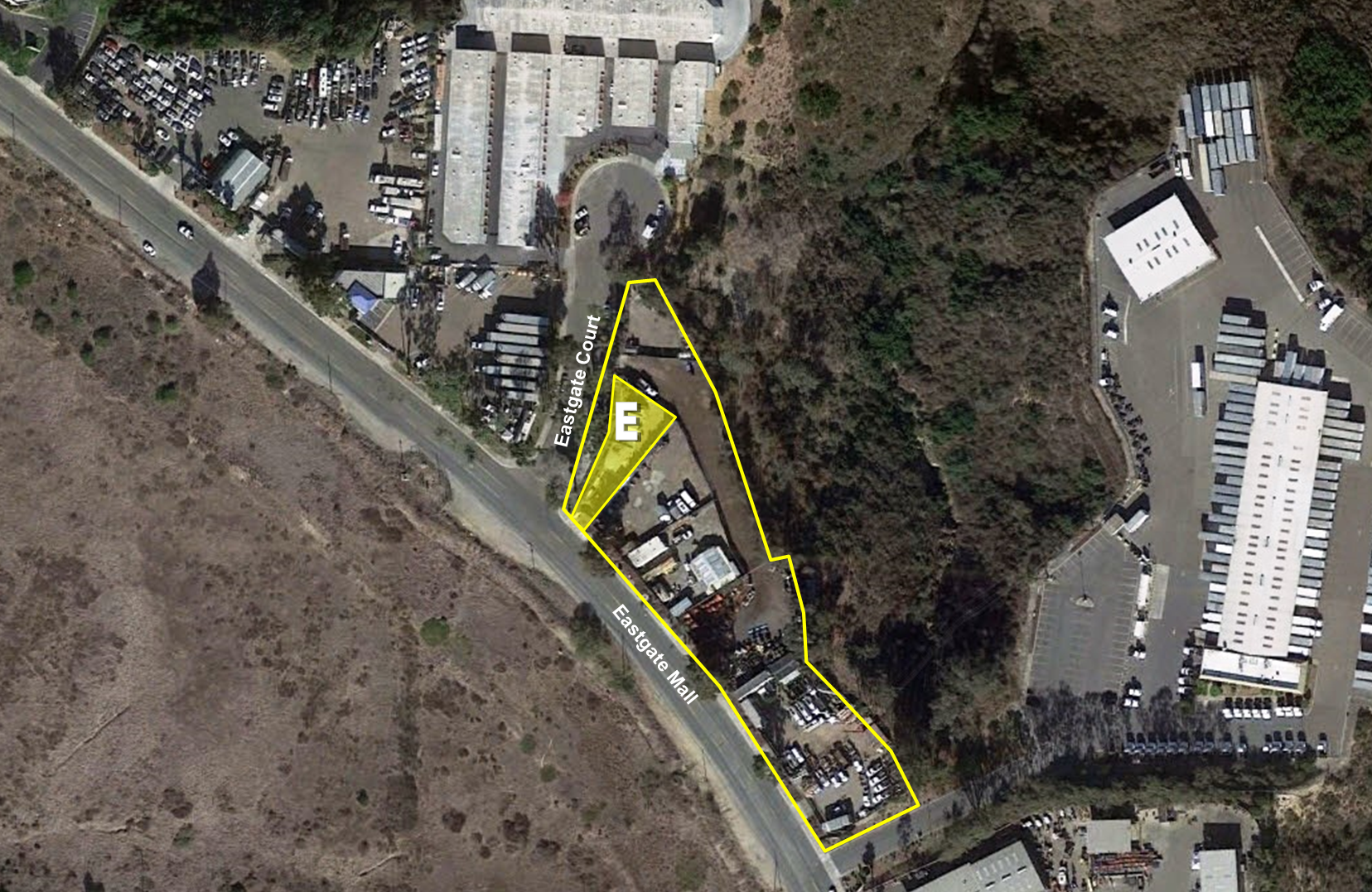 5560 Eastgate Mall, San Diego, CA for sale Site Plan- Image 1 of 1