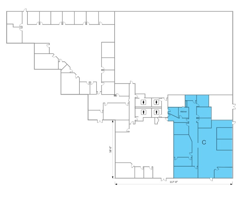 4895 Dressler Rd, Canton, OH for lease Floor Plan- Image 1 of 1