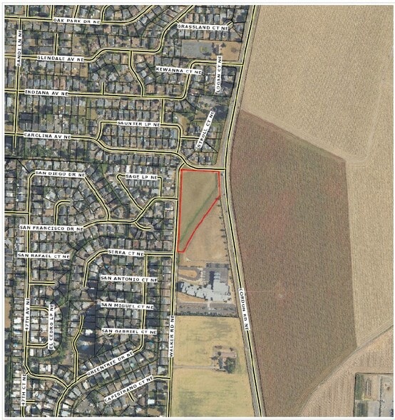 Tax Lot 200 - Walker Rd NE, Salem, OR for sale - Plat Map - Image 2 of 2