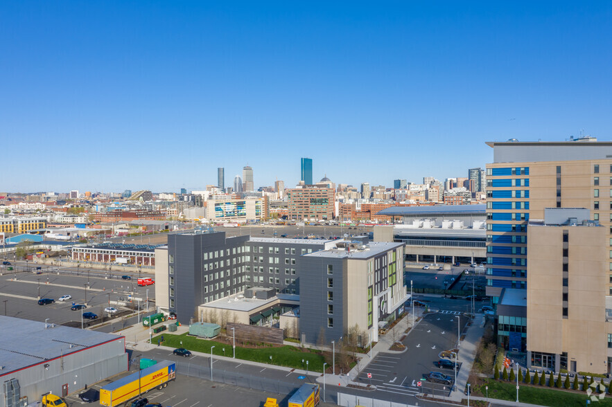 391-395 D St, South Boston, MA for lease - Aerial - Image 3 of 9