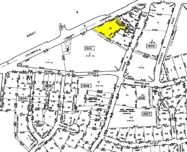 177 Columbia Tpke, Florham Park, NJ for lease - Plat Map - Image 2 of 2