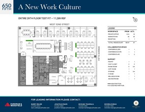 650 Fifth Ave, New York, NY for lease Floor Plan- Image 2 of 2