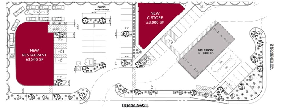 E Sahara Ave, Las Vegas, NV for lease - Building Photo - Image 2 of 2