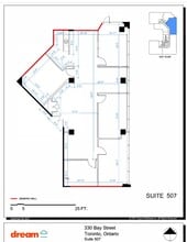 330 Bay St, Toronto, ON for lease Floor Plan- Image 1 of 1