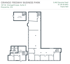 187 W Orangethorpe Ave, Placentia, CA for lease Floor Plan- Image 1 of 1