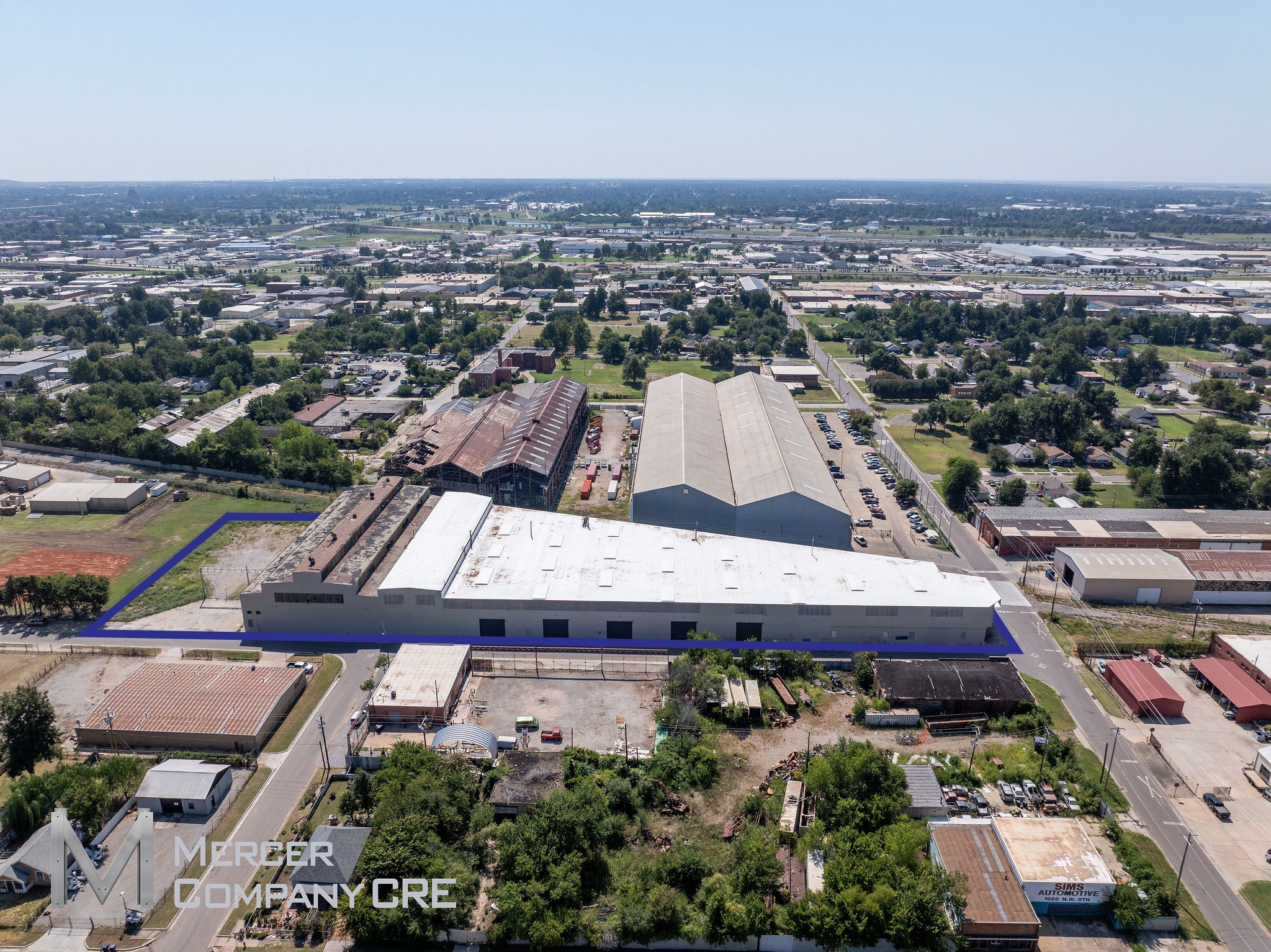 1432 NW 5th St, Oklahoma City, OK for lease Aerial- Image 1 of 8