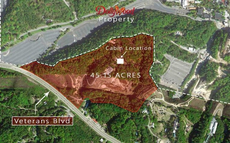 2271 Veterans Blvd, Pigeon Forge, TN for sale - Aerial - Image 1 of 1