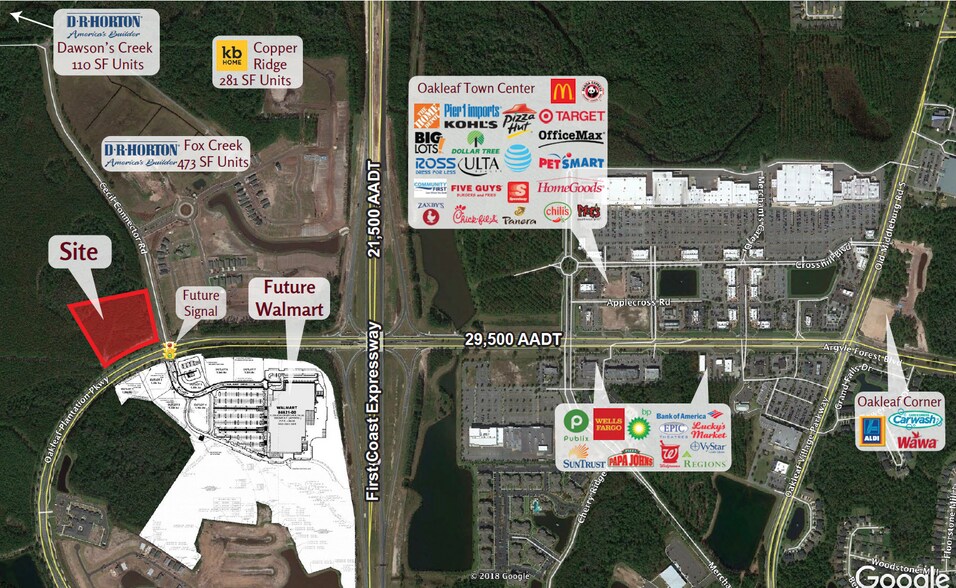Oakleaf Plantation Pkwy, Jacksonville, FL 32222 NWCOakleaf