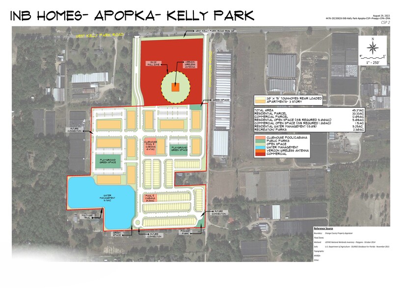 2584 W Kelly Park Rd, Apopka, FL for sale - Site Plan - Image 1 of 2