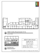 4202 Collins Rd, Lansing, MI for lease Site Plan- Image 1 of 1