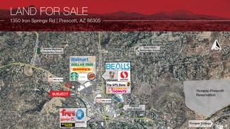 More details for 1350 W Iron Springs Rd, Prescott, AZ - Land for Sale