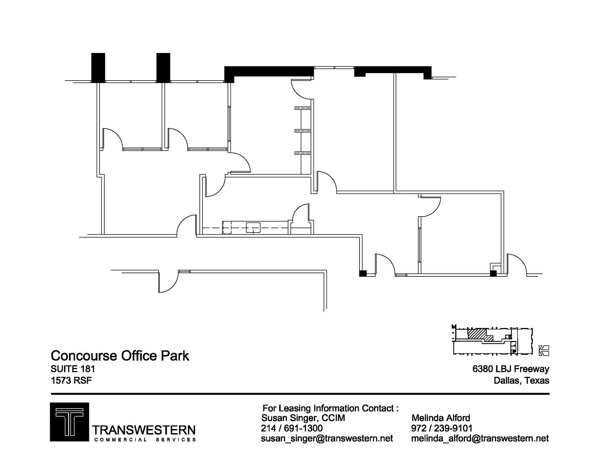 6350 LBJ Fwy, Dallas, TX for lease Floor Plan- Image 1 of 1