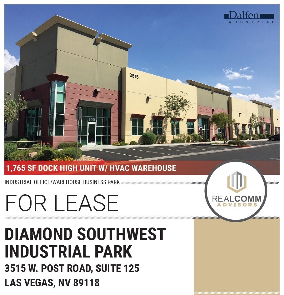 3475 W Post Rd, Las Vegas, NV for sale Building Photo- Image 1 of 1