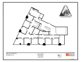 3601 W Olive Ave, Burbank, CA for lease Floor Plan- Image 1 of 1