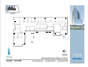 3630 Peachtree Rd NE, Atlanta, GA for lease Floor Plan- Image 1 of 1
