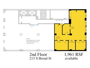 215 S Broad St, Philadelphia, PA for lease Floor Plan- Image 1 of 1